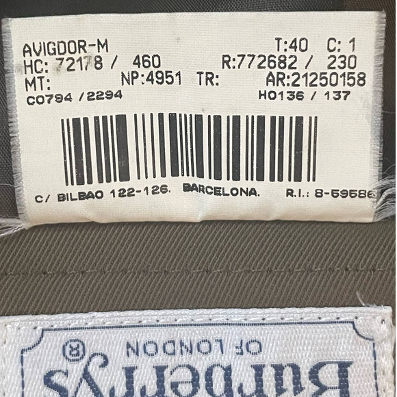 Burberry Vintage Pencil Skirt Size 40 Brown Knee Length VTG - Picture 13 of 15